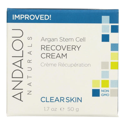 Andalou Naturals Clarifying Clear Overnight Recovery Cream - 1.7 Fl Oz - Orca Market