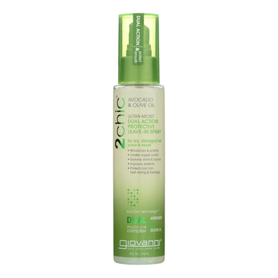 Giovanni Hair Care Products Spray Leave In Conditioner - 2chic Avocado - 4 Oz - Orca Market