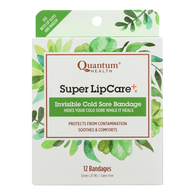 Quantum Research Lipcare Plus Invisible Cold Sore Bandage - 12 Count - Orca Market