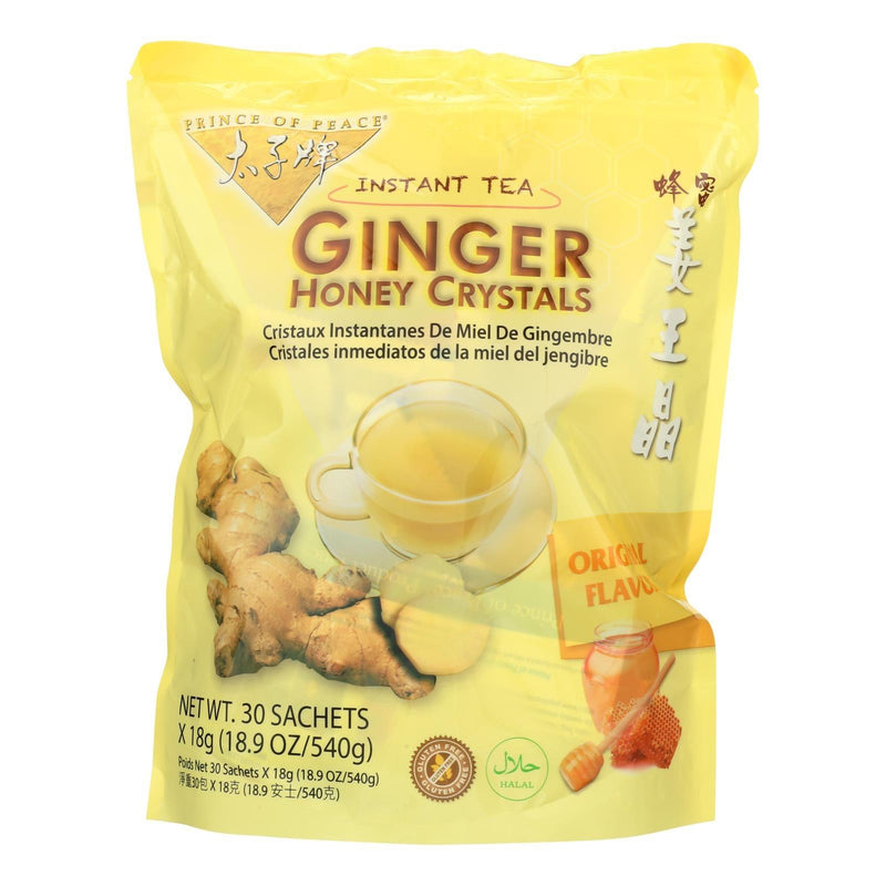 Prince Of Peace Ginger Honey Crystals - 30 Count - Orca Market