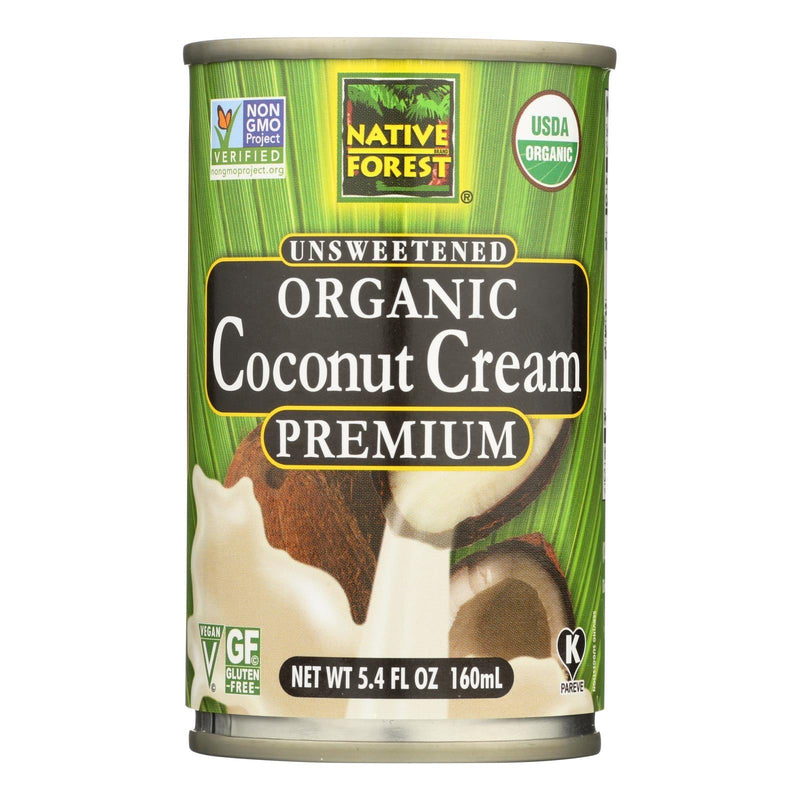 Native Forest Organic Cream Premium - Coconut - Case Of 12 - 5.4 Fl Oz. - Orca Market