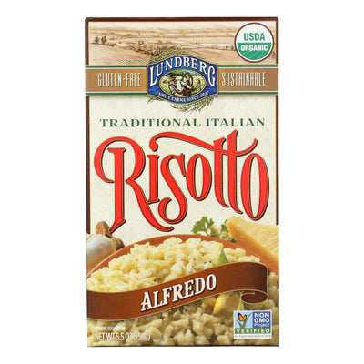 Lundberg Family Farms Risotto Alfredo - Parmesan Cheese - Case Of 6 - 5.5 Oz. - Orca Market