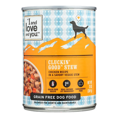 I And Love And You Cluckin? Good Stew - Wet Food - Case Of 12 - 13 Oz. - Orca Market