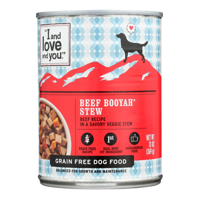 I And Love And You Beef Booyah Stew - Wet Food - Case Of 12 - 13 Oz. - Orca Market