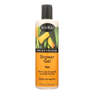 Shikai Products Shower Gel - Yuzu Fruit - 12 Oz - Orca Market