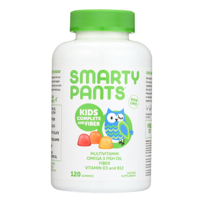 Smartypants Multivitamin - Kids Complete And Fiber Gummy - 120 Count - Orca Market