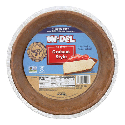 Midel Gluten Free Graham Style Pie Crust - Case Of 12 - 7.1 Oz. - Orca Market