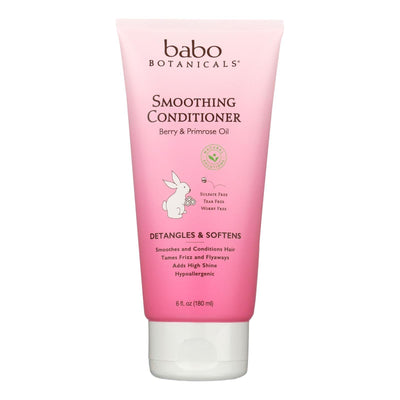 Babo Botanicals - Detangling Conditioner - Instantly Smooth Berry Primrose - 6 Oz - Orca Market