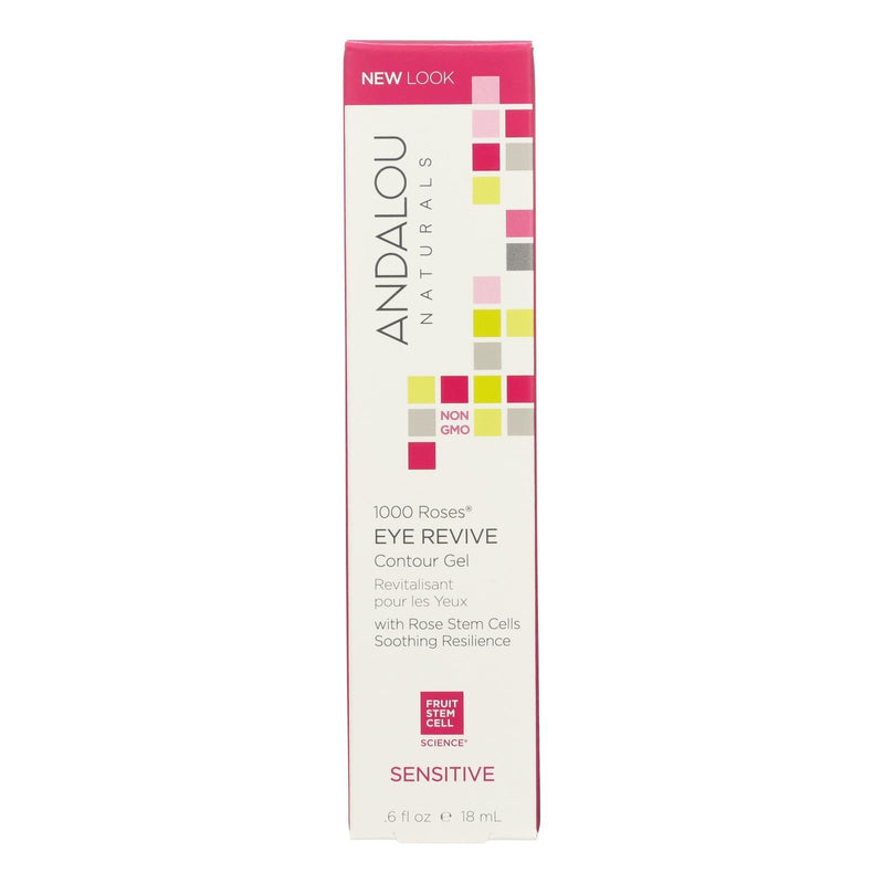 Andalou Naturals Eye Revive Contour Gel - 1000 Roses - .6 Oz - Orca Market