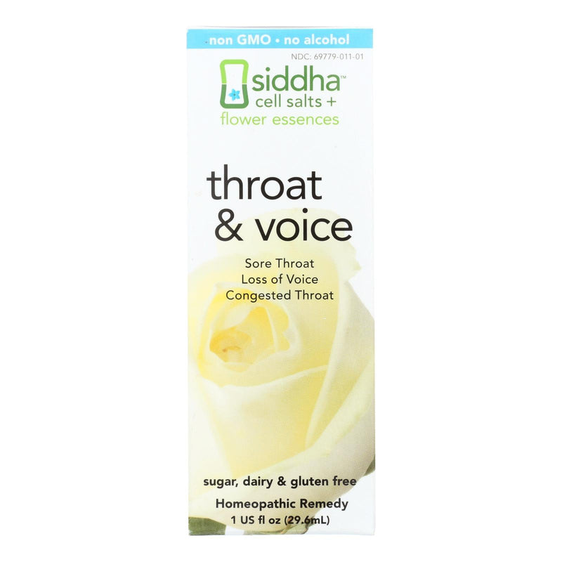 Siddha Flower Essences Throat And Voice - 1 Fl Oz - Orca Market