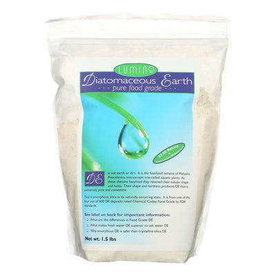 Lumino Home Diatomaceous Earth - Food Grade - Pure - 1.5 Lb - Orca Market