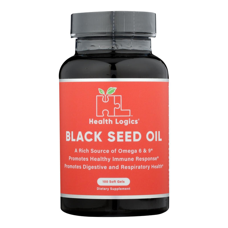 Health Logics Black Cumin Seed Oil - 100 Softgels - Orca Market