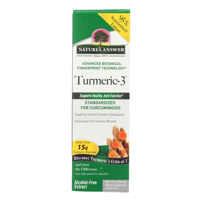 Nature's Answer - Turmeric-3 - Liquid - 1 Oz - Orca Market