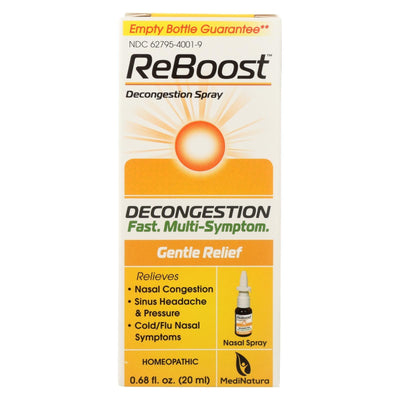 Reboost Nasal Spray - Decongestion - 20 Ml - Orca Market