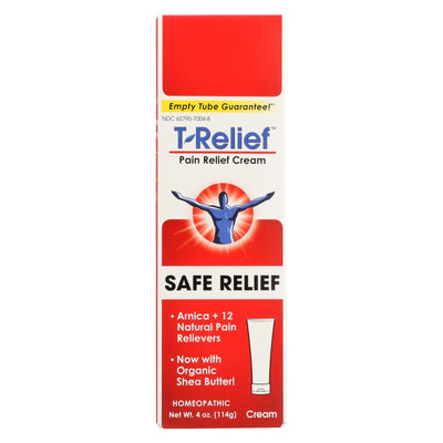 T-relief - Pain Relief Ointment - Arnica Plus 12 Natural Ingredients - 3.53 Oz - Orca Market