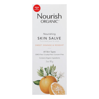 Nourish Organic Skin Solve - Organic - Sweet Orange And Rosehip - 3oz - Orca Market