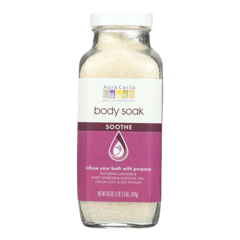 Aura Cacia - Body Soak - Soothe - 18.5 Oz - 1 Each - Orca Market