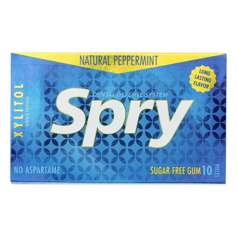 Spry Xylitol Gems - Peppermint - Case Of 20 - 10 Count - Orca Market