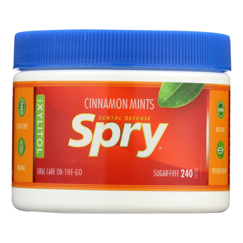 Spry Xylitol Gems - Cinnamon - 240 Count - Orca Market