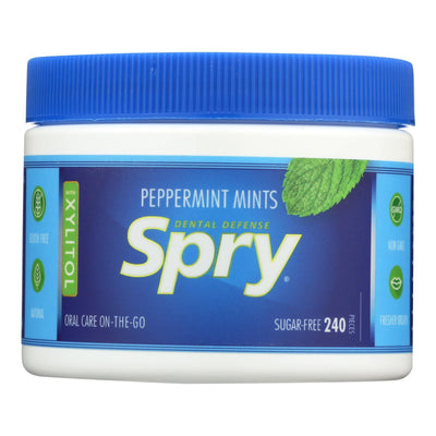 Spry Xylitol Gems - Peppermint - 240 Count - Orca Market