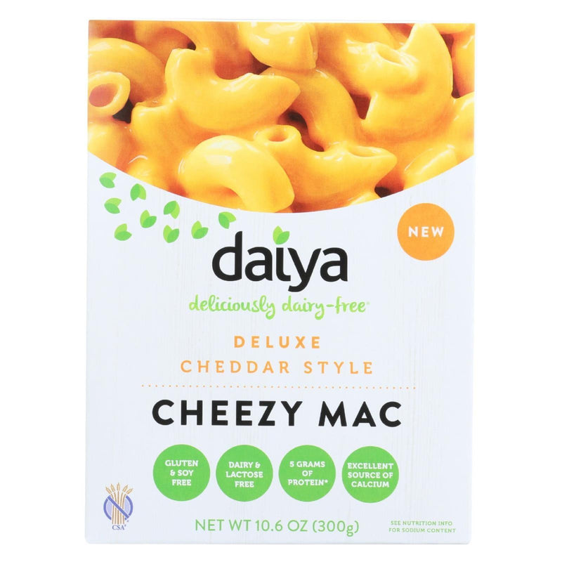 Daiya Foods - Cheezy Mac Deluxe - Cheddar Style - Dairy Free - 10.6 Oz. - Case Of 8 - Orca Market