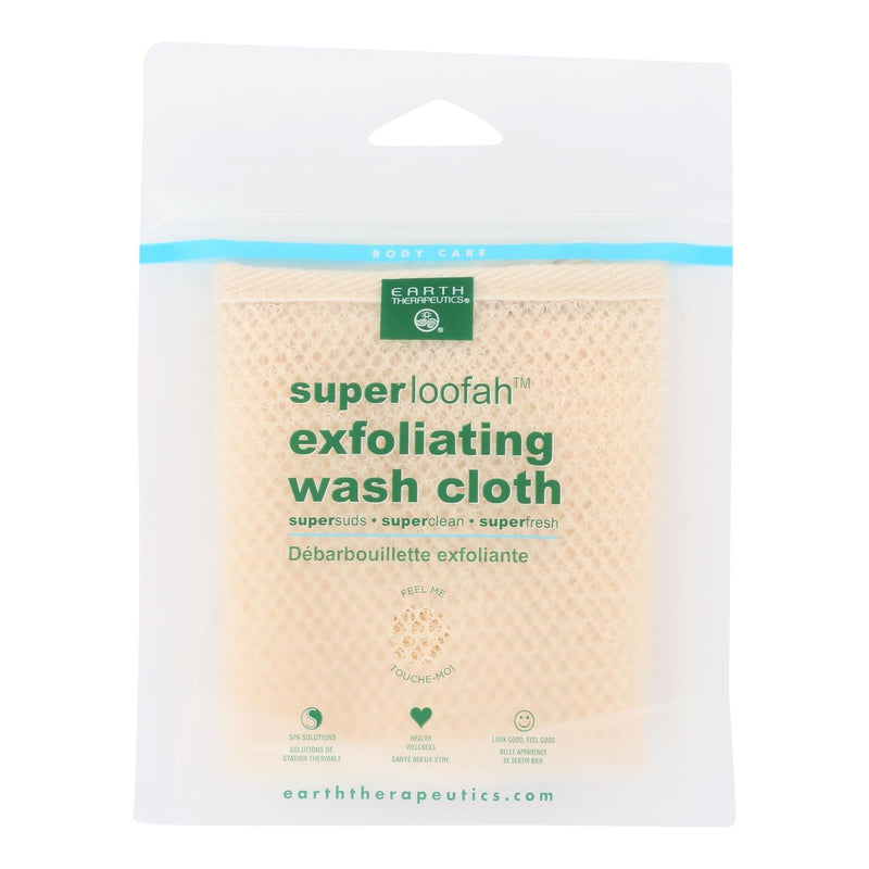 Earth Therapeutics Loofah - Super - Exfoliating - Wash Cloth - 1 Count - Orca Market