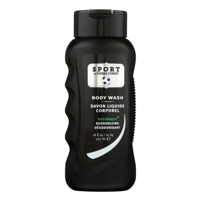 Herban Cowboy Body Wash - Sport - 18 Oz - Orca Market