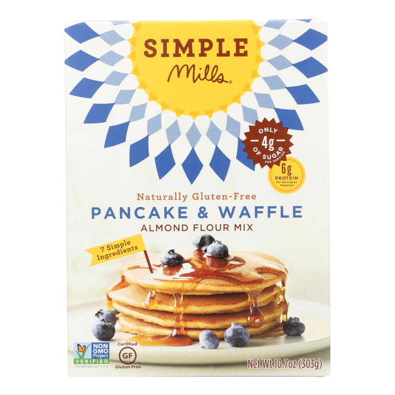 Simple Mills Almond Flour Pancake And Waffle Mix - Case Of 6 - 10.7 Oz. - Orca Market