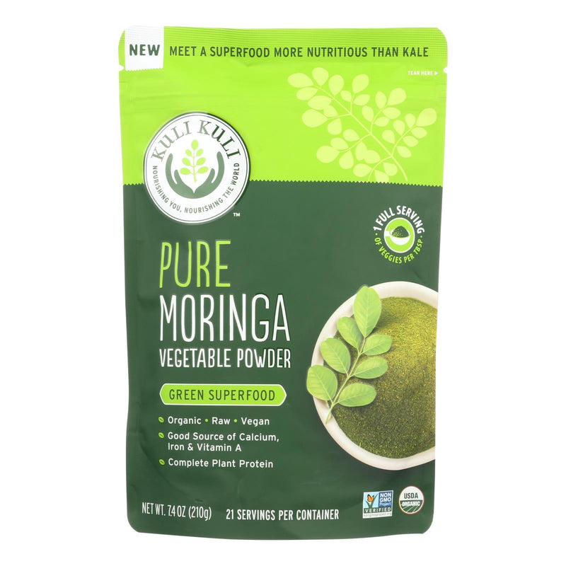 Kuli Kuli Pure Moringa Vegetable Powder - 7.4 Oz. - Orca Market