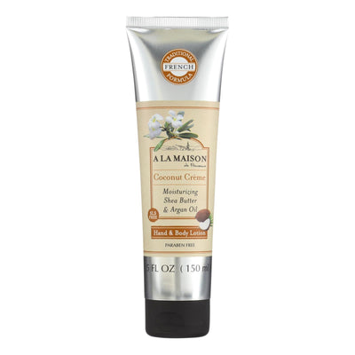 A La Maison - Hand And Body Lotion - Coconut Creme - 5 Fl Oz - Orca Market