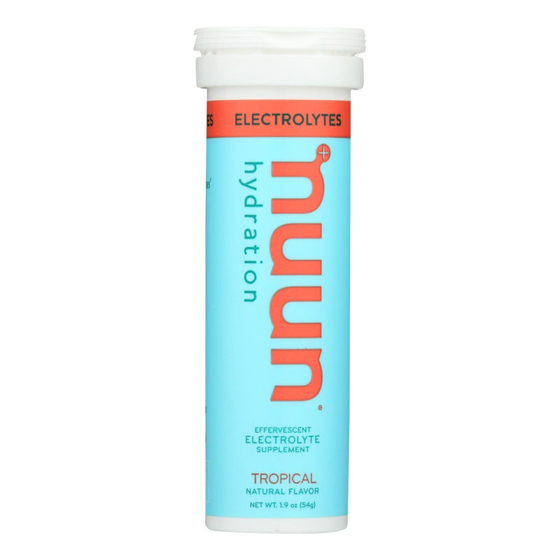 Nuun Hydration Drink Tab - Active - Tropical - 10 Tablets - Case Of 8 - Orca Market