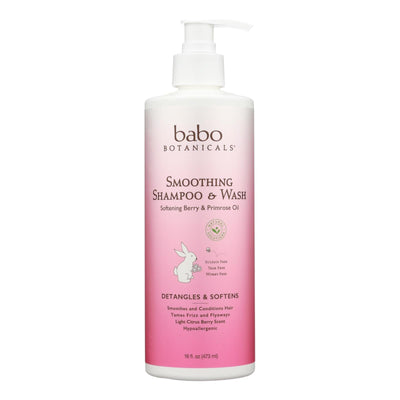 Babo Botanicals - Shampoo - Softening Berry And Primrose Oil - 1 Each - 16 Fl Oz. - Orca Market