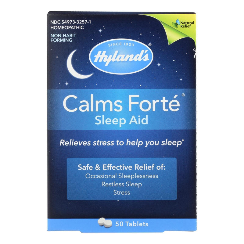 Hylands Homeopathic Calms Fort? - Sleep Aid - 50 Tablets - Orca Market