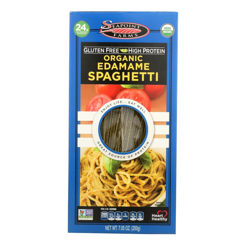 Seapoint Farms Edamame Spaghetti - Case Of 12 - 7.5 Oz. - Orca Market