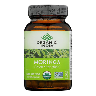 Organic India Moringa - 90 Vcap - Orca Market