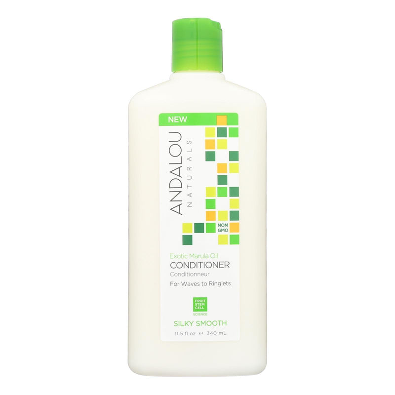 Andalou Naturals Silky Smooth Conditioner -exotic Marula Oil - 11.5 Fl Oz - Orca Market