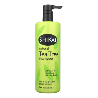 Shikai Products Shampoo - Tea Tree - 24 Fl Oz - Orca Market