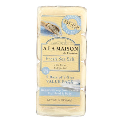 A La Maison - Bar Soap - Fresh Sea Salt - 4/3.5 Oz - Orca Market