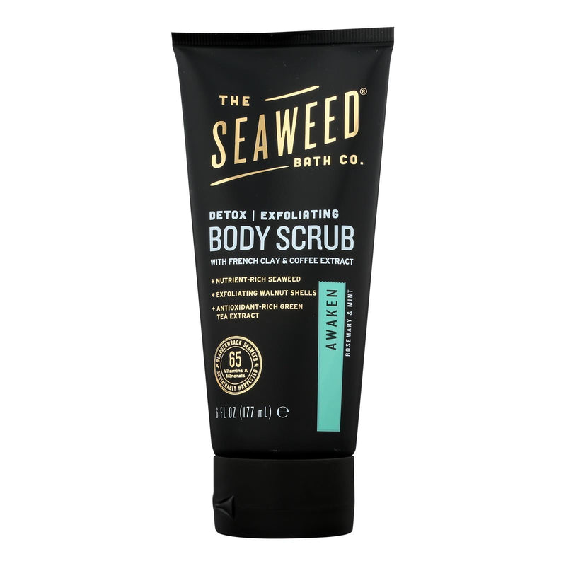 The Seaweed Bath Co Scrub - Detox - Exfoliating - Awaken - 6 Fl Oz - Orca Market