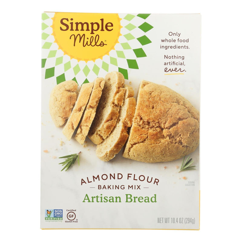 Simple Mills Almond Flour Artisan Bread Mix - Case Of 6 - 9.5 Oz. - Orca Market