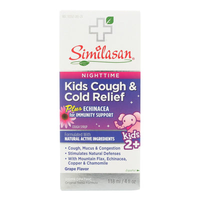 Similasan Kid's Cold Syrup - Fever Relief - 4 Fl Oz - Orca Market