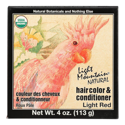 Light Mountain Hair Color - Light Red - Case Of 1 - 4 Oz. - Orca Market