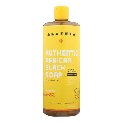 Alaffia - African Black Soap - Unscented - 32 Fl Oz. - Orca Market