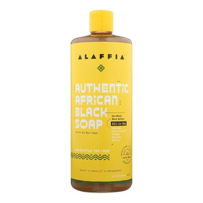 Alaffia - African Black Soap - Eucalyptus Tea Tree - 32 Fl Oz. - Orca Market