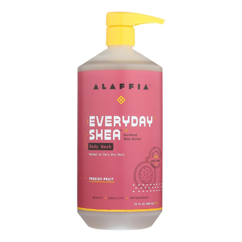 Alaffia - Body Wash - Passion Fruit - 32 Fl Oz. - Orca Market