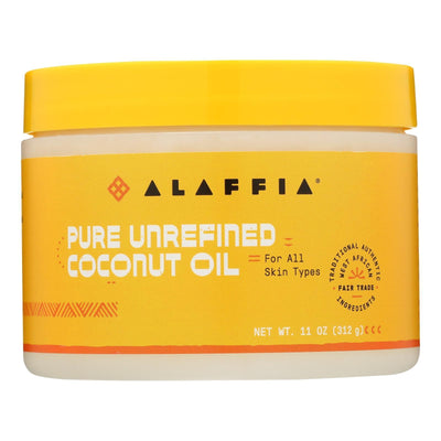 Alaffia - Everyday Coconut Oil - For Hair And Skin - 11 Fl Oz. - Orca Market