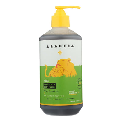 Alaffia - Everyday Shampoo And Body Wash - Coconut Chamomile - 16 Fl Oz. - Orca Market