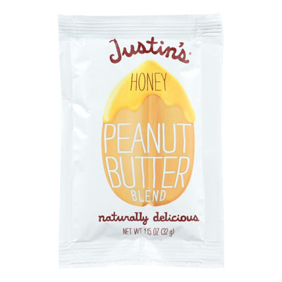 Justin's Nut Butter Squeeze Pack - Peanut Butter - Honey - Case Of 10 - 1.15 Oz. - Orca Market