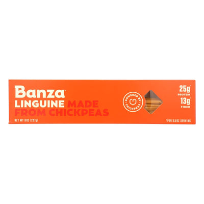 Banza - Chickpea Pasta - Linguine - Case Of 12 - 8 Oz. - Orca Market