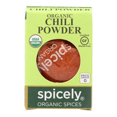 Spicely Organics - Organic Chili Powder - Case Of 6 - 0.45 Oz. - Orca Market